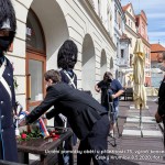 Uctění památky obětí II. světové války 2020, Schwarzenberská granátnická garda, Foto/zdroj: Lubor Mrázek