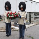 Pieta u hrobu Bartoloměje Reindla, Schwarzenberská granátnická garda