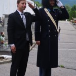 Pieta u hrobu Bartoloměje Reindla, Schwarzenberská granátnická garda