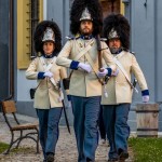 Stráž granátníků u Božího hrobu v klášterním kostele Božího Těla a Panny Marie Bolestné 2019, Schwarzenberská granátnická garda, Foto/zdroj: Matouš Vokatý