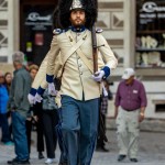 Stráž granátníků u Božího hrobu v klášterním kostele Božího Těla a Panny Marie Bolestné 2019, Schwarzenberská granátnická garda, Foto/zdroj: Matouš Vokatý