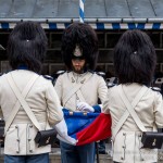 28. října 2018, 100 let republiky v Českém Krumlově, Schwarzenberská granátnická garda, Foto/zdroj: Lubor Mrázek