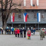 28. října 2018, 100 let republiky v Českém Krumlově, Schwarzenberská granátnická garda, Foto/zdroj: Lubor Mrázek