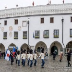 28. října 2018, 100 let republiky v Českém Krumlově, Schwarzenberská granátnická garda, Foto/zdroj: Lubor Mrázek