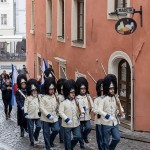 28. října 2018, 100 let republiky v Českém Krumlově, Schwarzenberská granátnická garda, Foto/zdroj: Lubor Mrázek