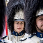 28. října 2018, 100 let republiky v Českém Krumlově, Schwarzenberská granátnická garda, Foto/zdroj: Lubor Mrázek