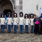 28. října 2018, 100 let republiky v Českém Krumlově, Schwarzenberská granátnická garda, Foto/zdroj: Lubor Mrázek