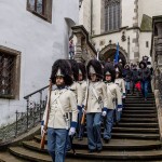 28. října 2018, 100 let republiky v Českém Krumlově, Schwarzenberská granátnická garda, Foto/zdroj: Lubor Mrázek