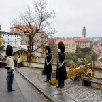 28. října 2018, 100 let republiky v Českém Krumlově, Schwarzenberská granátnická garda, Foto/zdroj: Lubor Mrázek