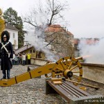 28. října 2018, 100 let republiky v Českém Krumlově, Schwarzenberská granátnická garda, Foto/zdroj: Lubor Mrázek