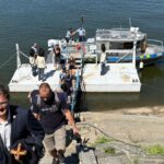 Vltavská štafeta "Vltava slavná & splavná" na Orlíku, 8. 8. 2025, Schwarzenberská granátnická garda