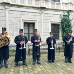 Vltavská štafeta "Vltava slavná & splavná" na Hluboké, 1. 8. 2025, Schwarzenberská granátnická garda