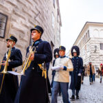 Uvádění granátníků do služby, Svatováclavské slavnosti 2025, Schwarzenberská granátnická garda, foto/zdroj: Aleš Rejnart
