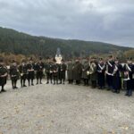 Hubertské slavnosti v Rožmberku n. Vlt., 18. 10. 2025, Schwarzenberská granátnická garda