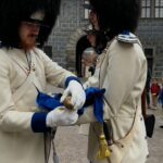 Slavnostní vztyčení praporů na gardové strážnici, 17. listopadu 2025, Schwarzenberská granátnická garda