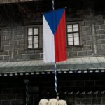 Slavnostní vztyčení praporů na gardové strážnici, 17. listopadu 2025, Schwarzenberská granátnická garda