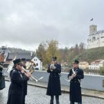 Hubertské slavnosti v Rožmberku n. Vlt., 18. 10. 2025, Schwarzenberská granátnická garda