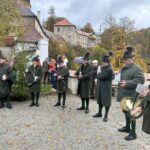 Hubertské slavnosti v Rožmberku n. Vlt., 18. 10. 2025, Schwarzenberská granátnická garda